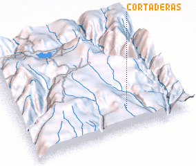 3d view of Cortaderas