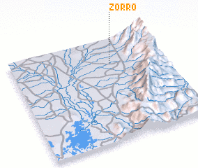 3d view of Zorro