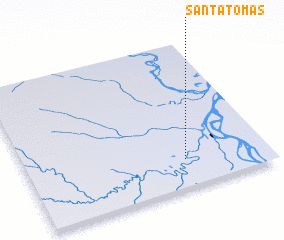 3d view of Santa Tomás