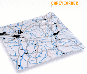 3d view of Carey Corner