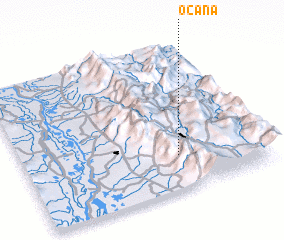 3d view of Ocaña
