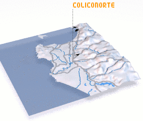 3d view of Colico Norte