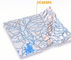 3d view of Sicarare