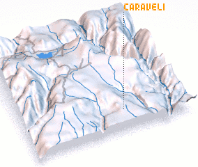 3d view of Caravelí