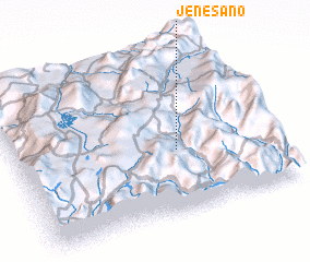 3d view of Jenesano