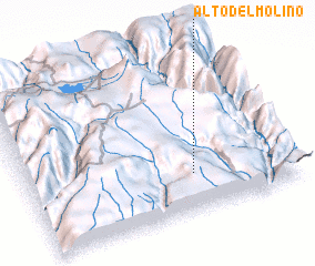 3d view of Alto del Molino