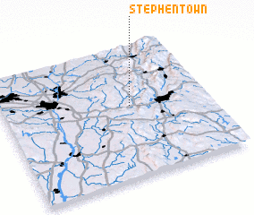 3d view of Stephentown