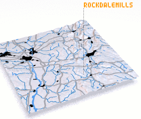 3d view of Rockdale Mills