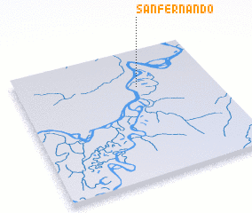 3d view of San Fernando