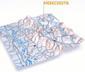 3d view of Piedecuesta