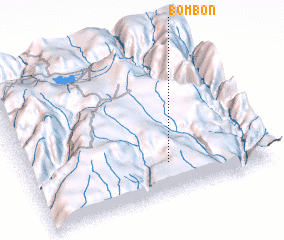 3d view of Bombón