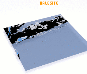 3d view of Halesite