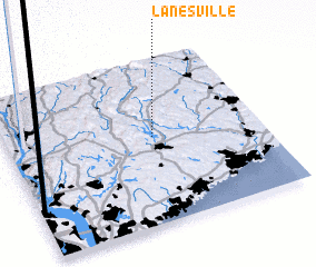 3d view of Lanesville