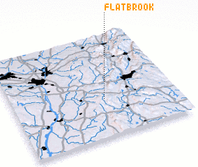 3d view of Flatbrook