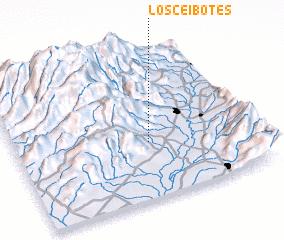 3d view of Los Ceibotes