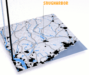 3d view of Snug Harbor