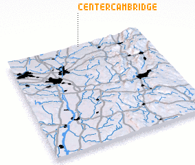 3d view of Center Cambridge