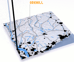 3d view of Ore Hill