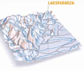 3d view of La Esperanza