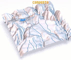 3d view of Convento