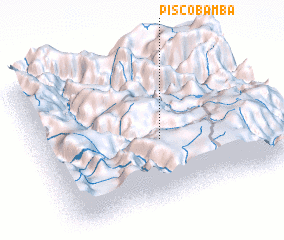 3d view of Piscobamba