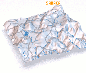 3d view of Samacá