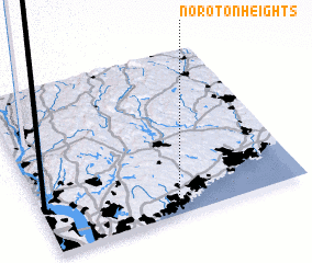 3d view of Noroton Heights