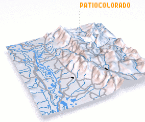 3d view of Patio Colorado