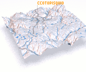 3d view of Ccoto Pisquio