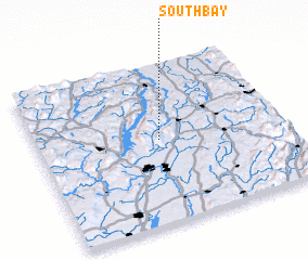 3d view of South Bay