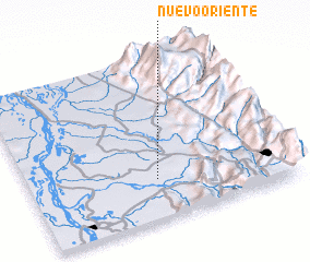 3d view of Nuevo Oriente