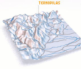 3d view of Termópilas