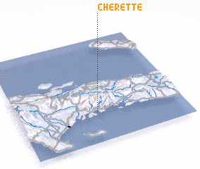 3d view of Chérette