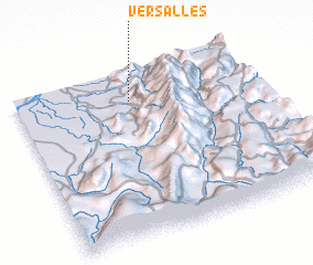 3d view of Versalles