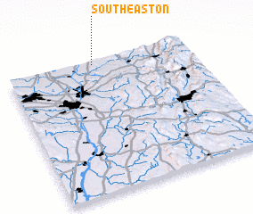 3d view of South Easton