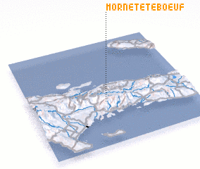 3d view of Morne Tête Bœuf