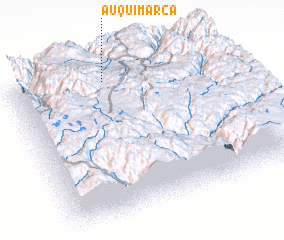 3d view of Auquimarca