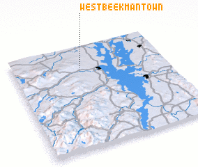 3d view of West Beekmantown