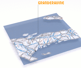 3d view of Grande Ravine