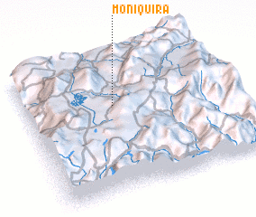 3d view of Moniquirá