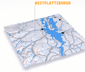 3d view of West Plattsburgh