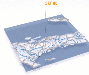 3d view of Sénac