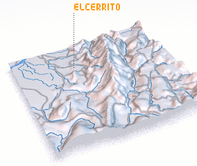 3d view of El Cerrito