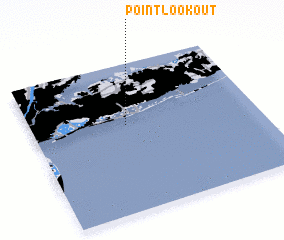 3d view of Point Lookout