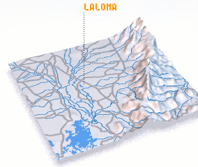 3d view of La Loma