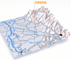 3d view of Siberia