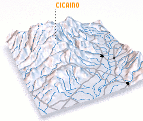 3d view of Cicaíno