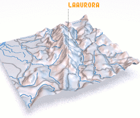 3d view of La Aurora