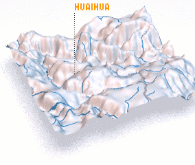 3d view of Huaihua