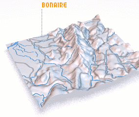 3d view of Bonaire